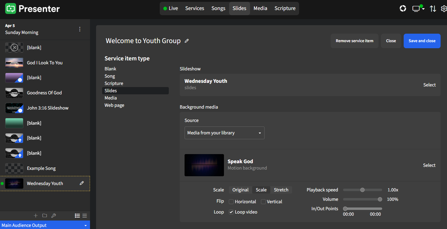 Adding Media to Slides - Media Added to Slide.png