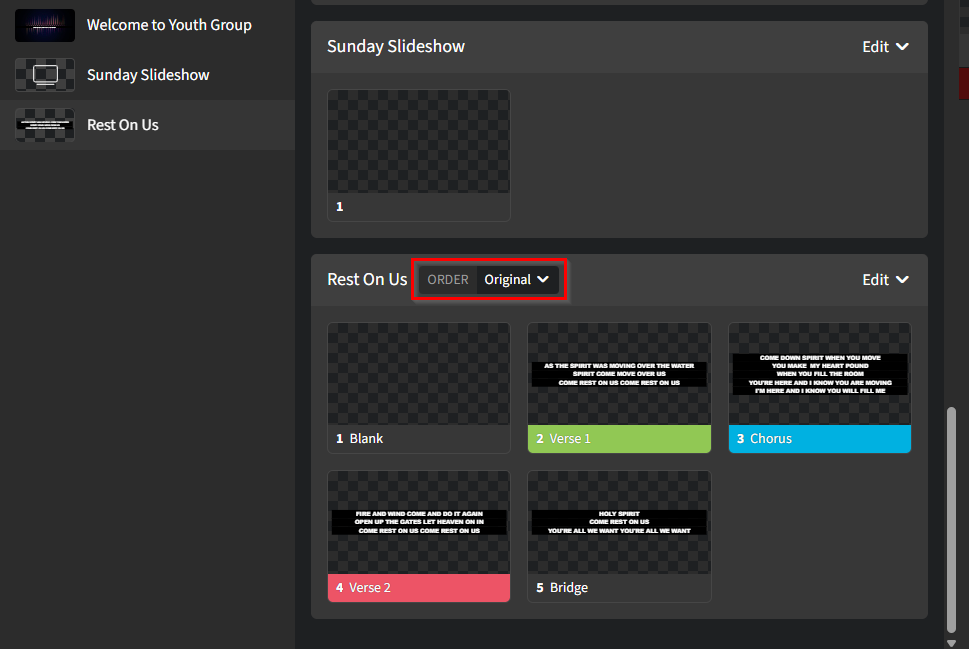 Customizing Song Flow in Slides - ORDER toolbar.png
