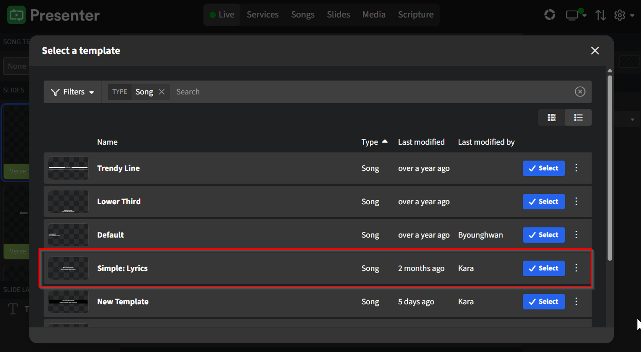 Editing Song Slides - Select a Template.png
