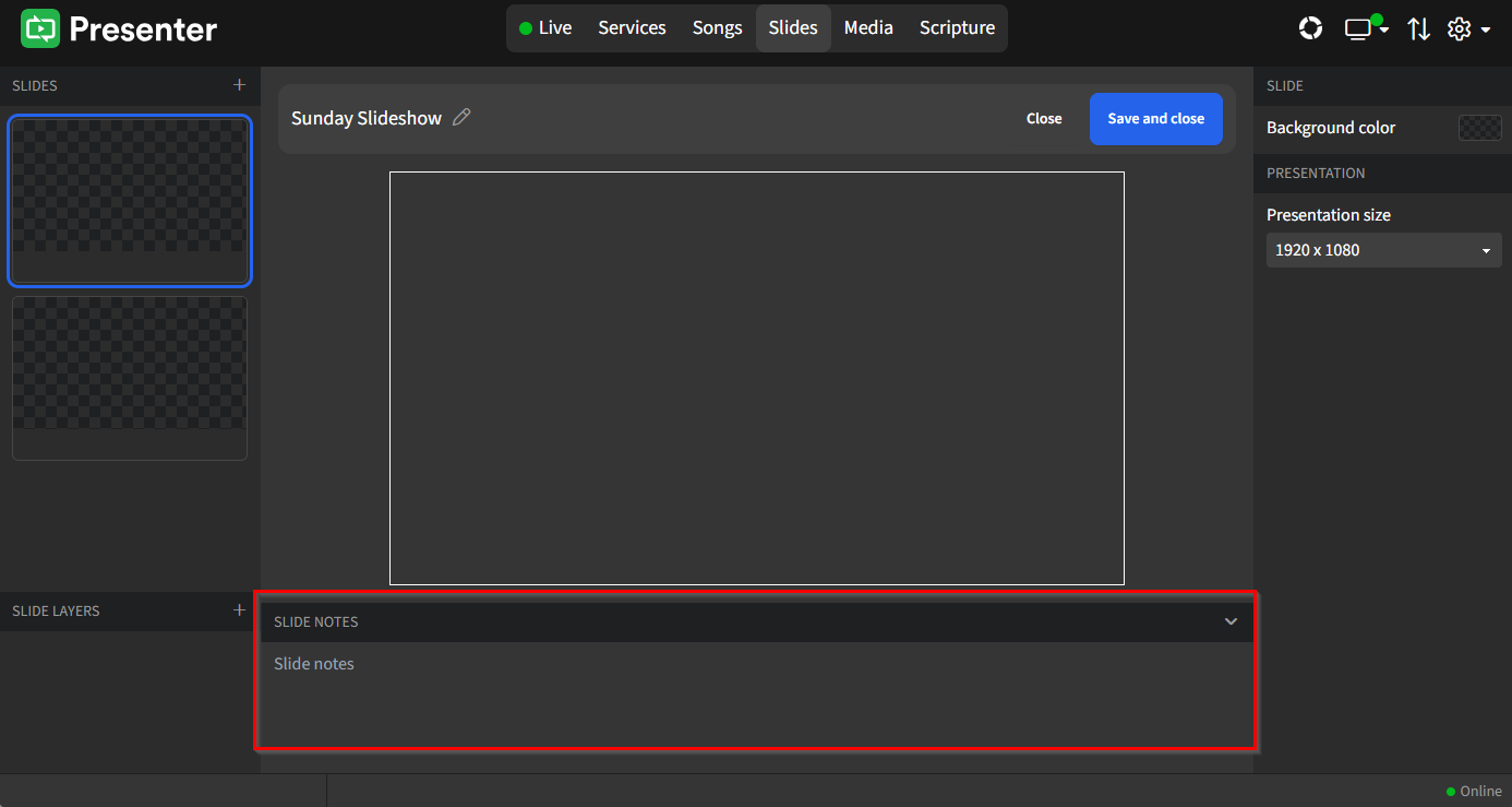 Slides Editor - Slide Notes.png